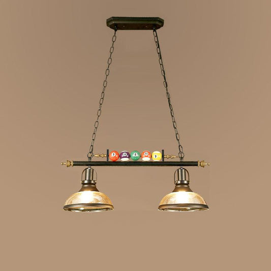 Kasha Billiard Chandelier - Elegant Lighting with Adjustable Height &