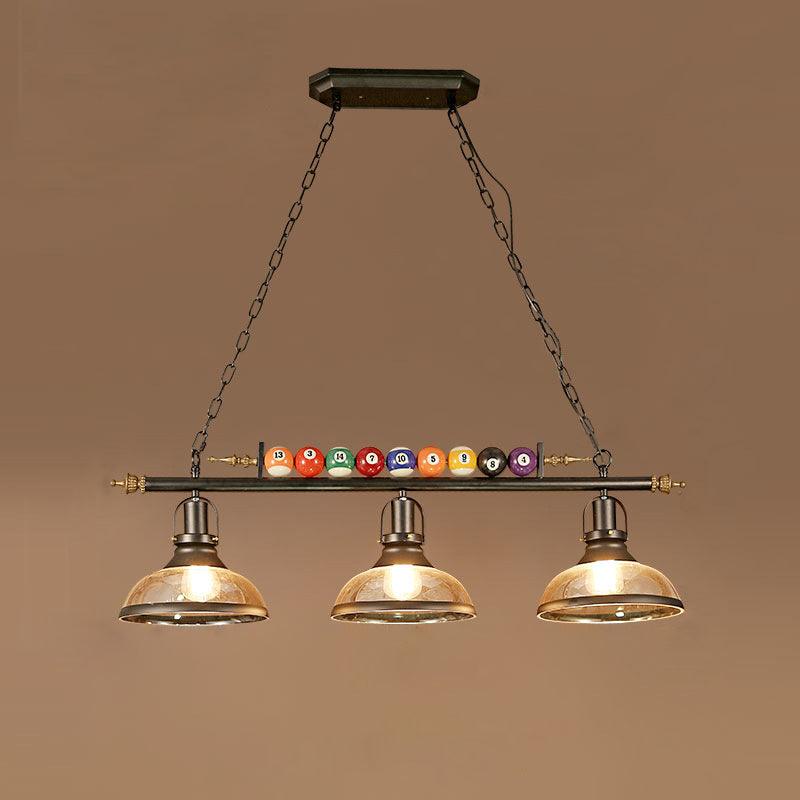 Kasha Billiard Chandelier - Elegant Lighting with Adjustable Height &