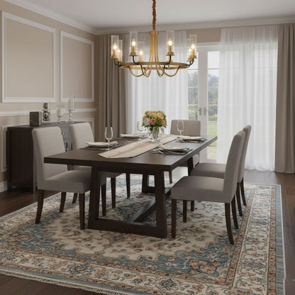 Kearney Chandelier - Elegant Design with Adjustable Height & LED Light
