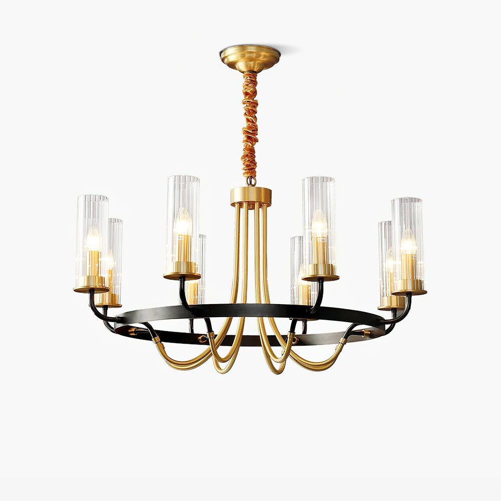 Kearney Chandelier - Elegant Design with Adjustable Height & LED Light