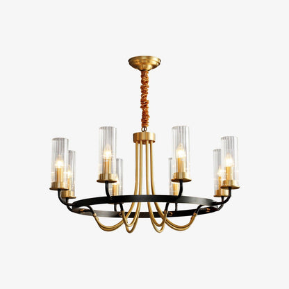 Kearney Chandelier - Elegant Design with Adjustable Height & LED Light