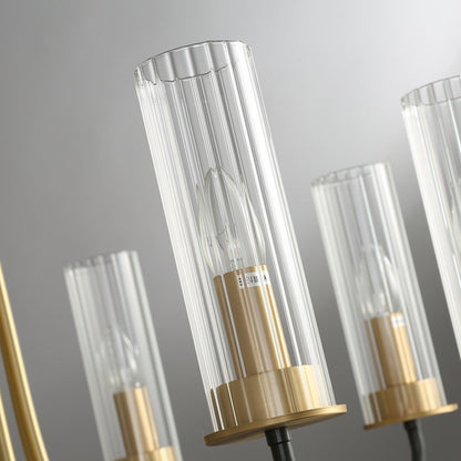 Kearney Chandelier - Elegant Design with Adjustable Height & LED Light