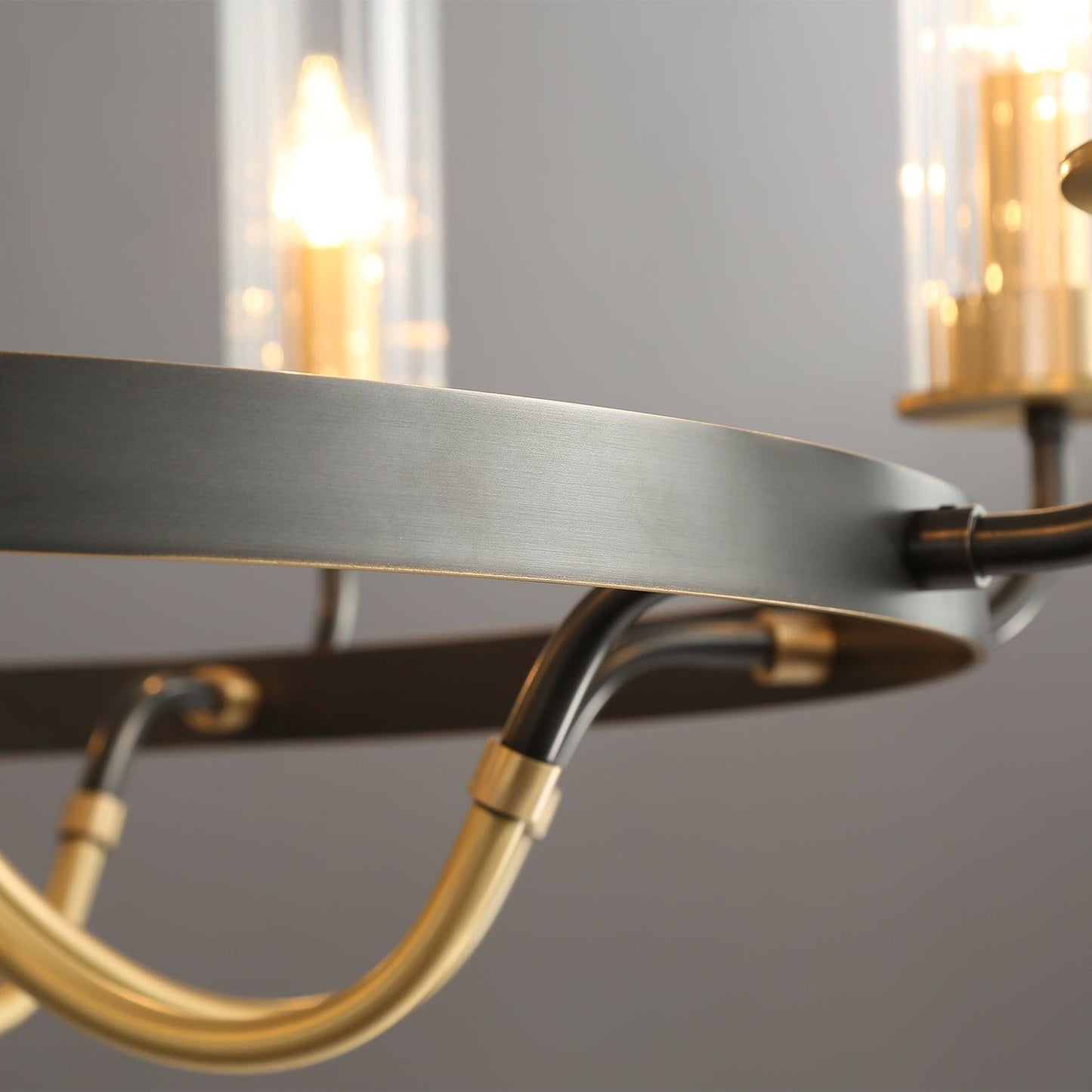 Kearney Chandelier - Elegant Design with Adjustable Height & LED Light
