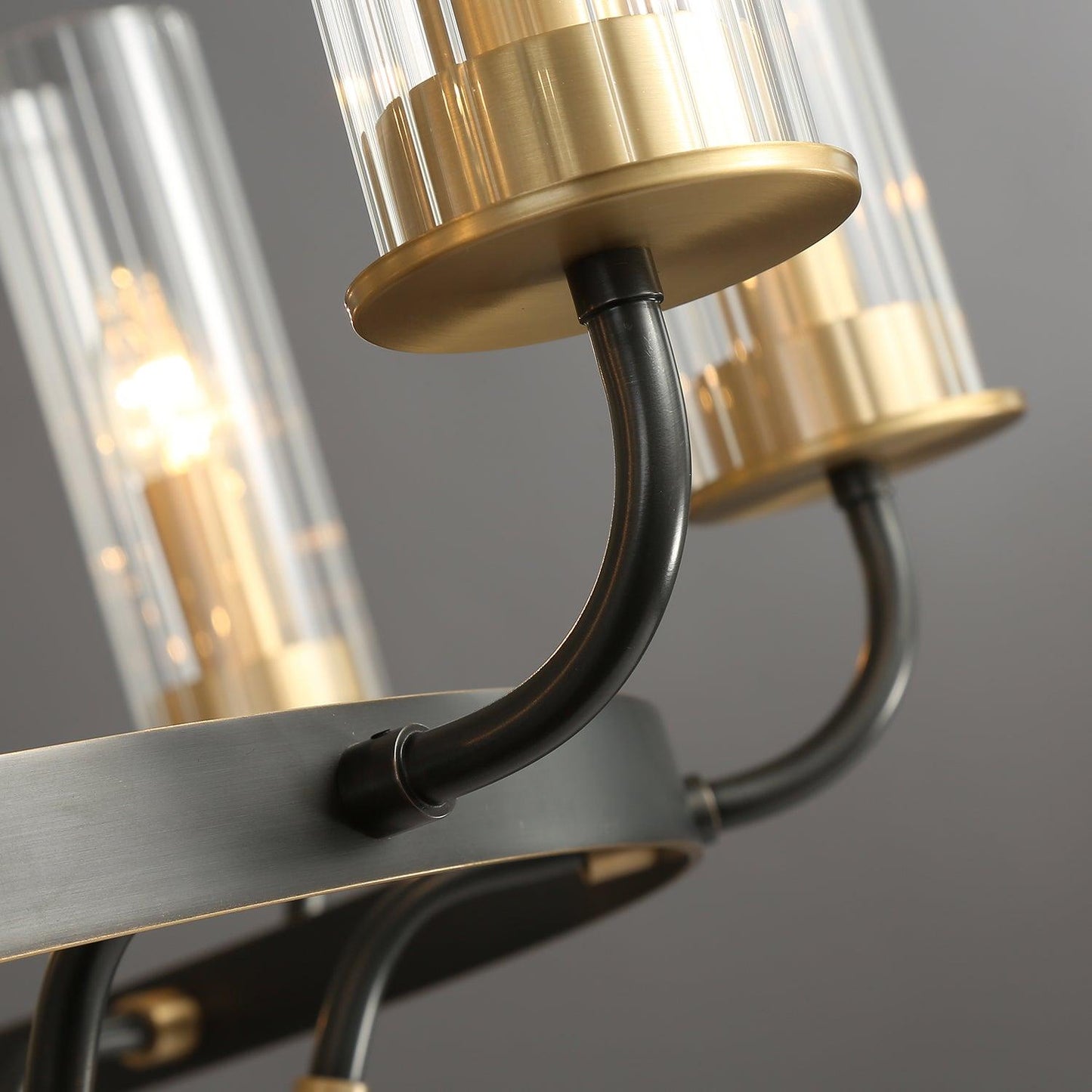 Kearney Chandelier - Elegant Design with Adjustable Height & LED Light