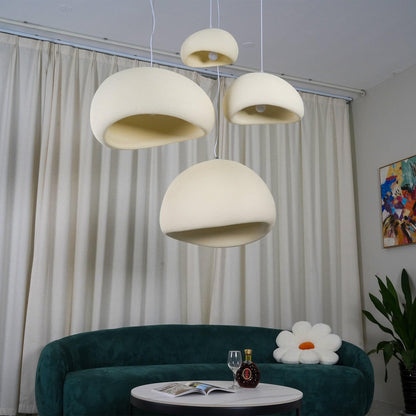 Zenra Wabi-Sabi Organic Chandelier - Eco-Friendly, Adjustable Height