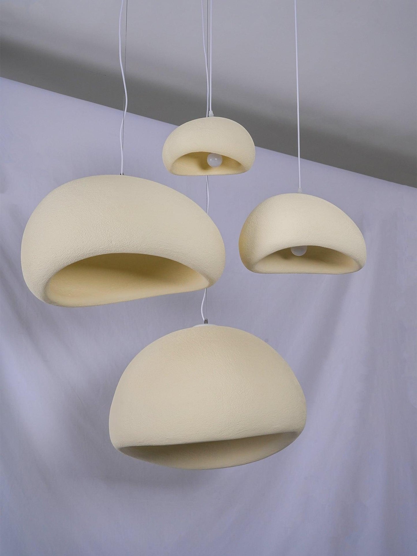 Zenra Wabi-Sabi Organic Chandelier - Eco-Friendly, Adjustable Height