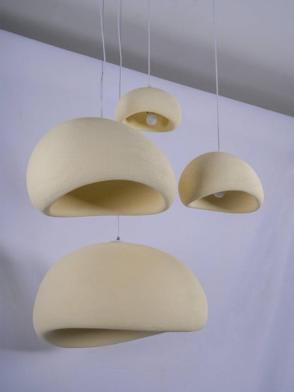 Zenra Wabi-Sabi Organic Chandelier - Eco-Friendly, Adjustable Height