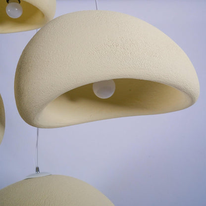 Zenra Wabi-Sabi Organic Chandelier - Eco-Friendly, Adjustable Height