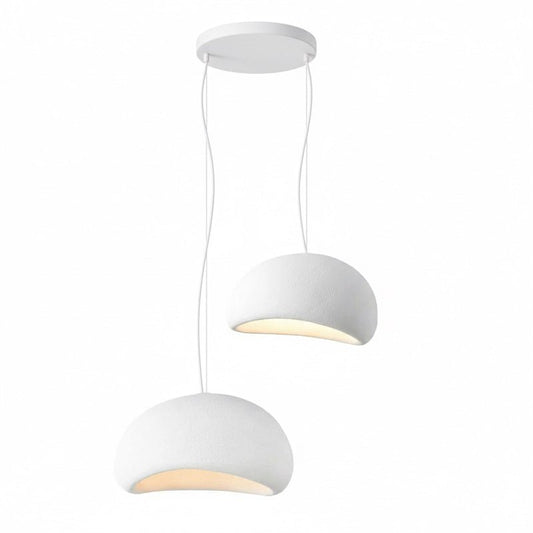 Zenra Wabi-Sabi Organic Chandelier - Eco-Friendly, Adjustable Height