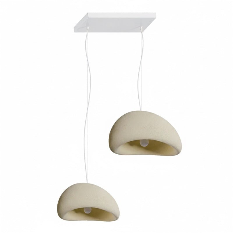 Zenra Wabi-Sabi Organic Chandelier - Eco-Friendly, Adjustable Height