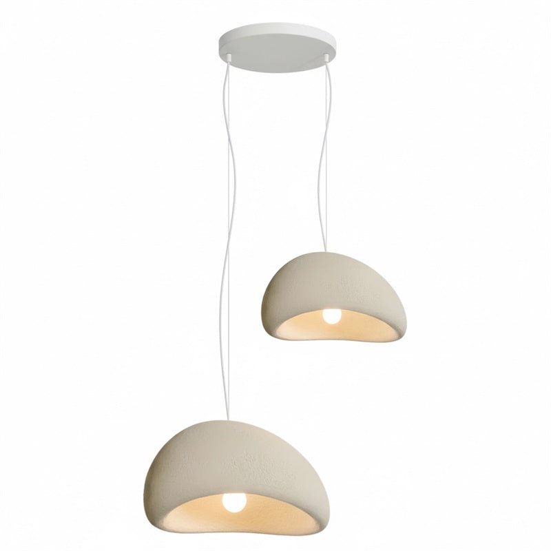 Zenra Wabi-Sabi Organic Chandelier - Eco-Friendly, Adjustable Height