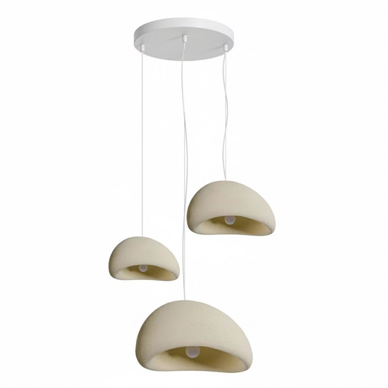 Zenra Wabi-Sabi Organic Chandelier - Eco-Friendly, Adjustable Height
