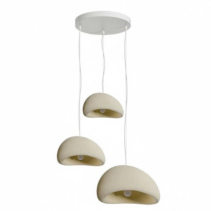 Zenra Wabi-Sabi Organic Chandelier - Eco-Friendly, Adjustable Height