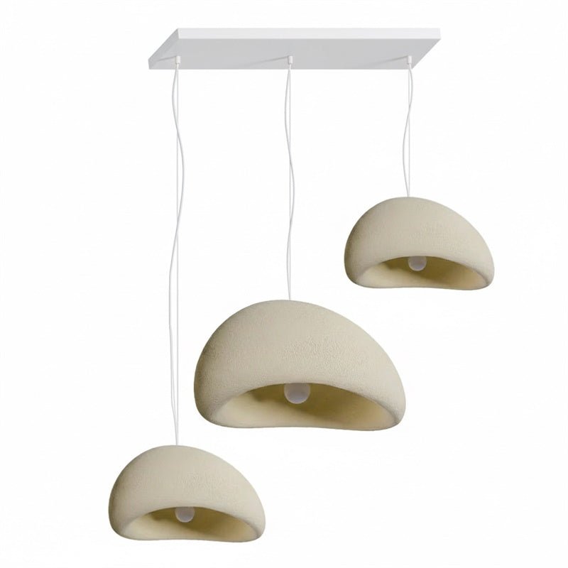 Zenra Wabi-Sabi Organic Chandelier - Eco-Friendly, Adjustable Height