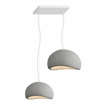 Zenra Wabi-Sabi Organic Chandelier - Eco-Friendly, Adjustable Height