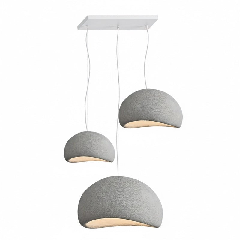 Zenra Wabi-Sabi Organic Chandelier - Eco-Friendly, Adjustable Height