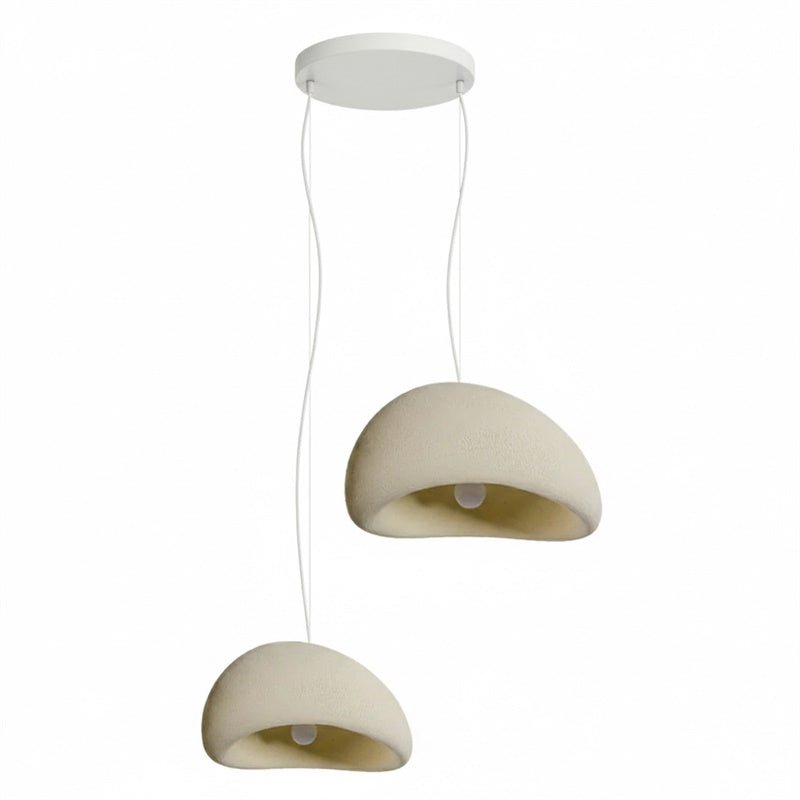 Zenra Wabi-Sabi Organic Chandelier - Eco-Friendly, Adjustable Height