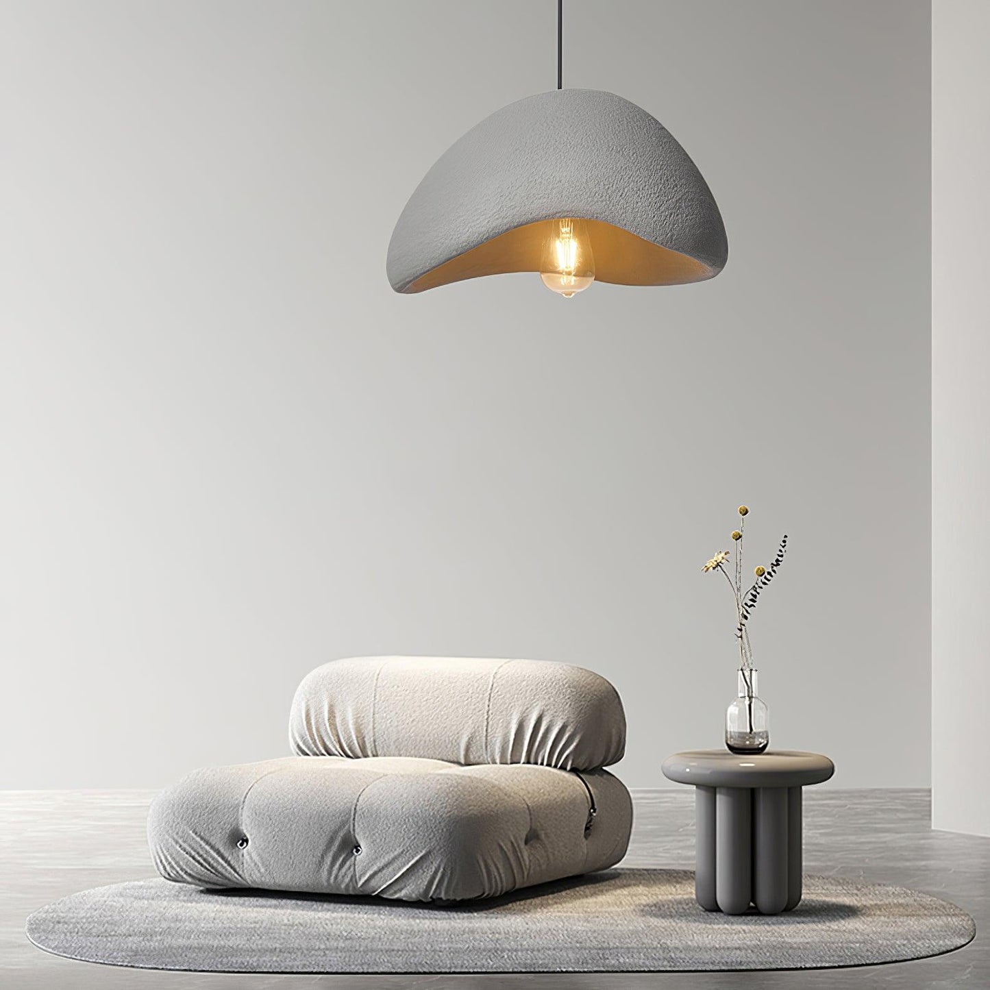Celeste Cloud Pendant Light - Adjustable Height, Soft Diffused Glow