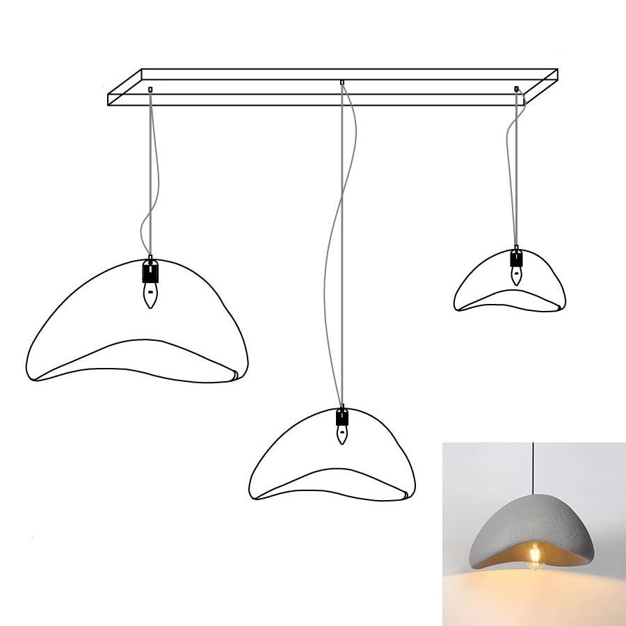Celeste Cloud Pendant Light - Adjustable Height, Soft Diffused Glow