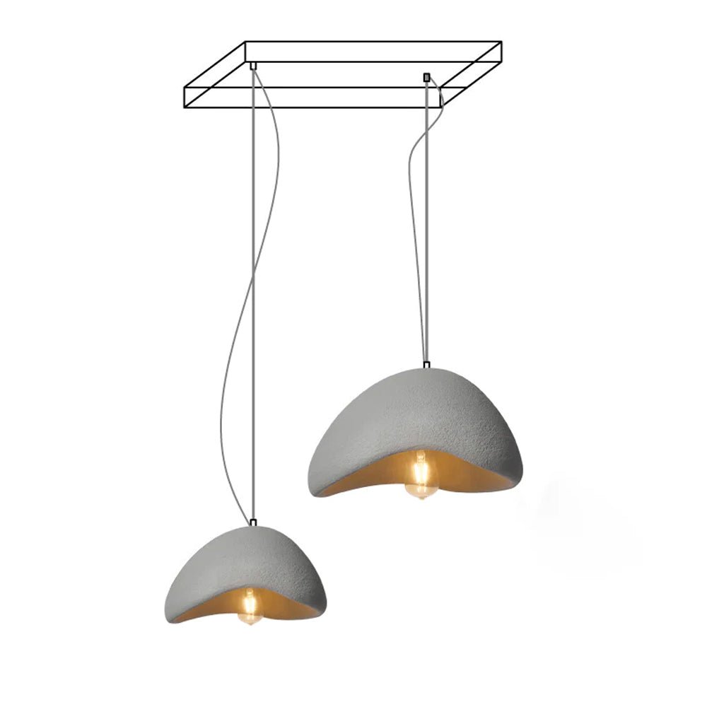 Celeste Cloud Pendant Light - Adjustable Height, Soft Diffused Glow