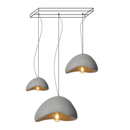 Celeste Cloud Pendant Light - Adjustable Height, Soft Diffused Glow