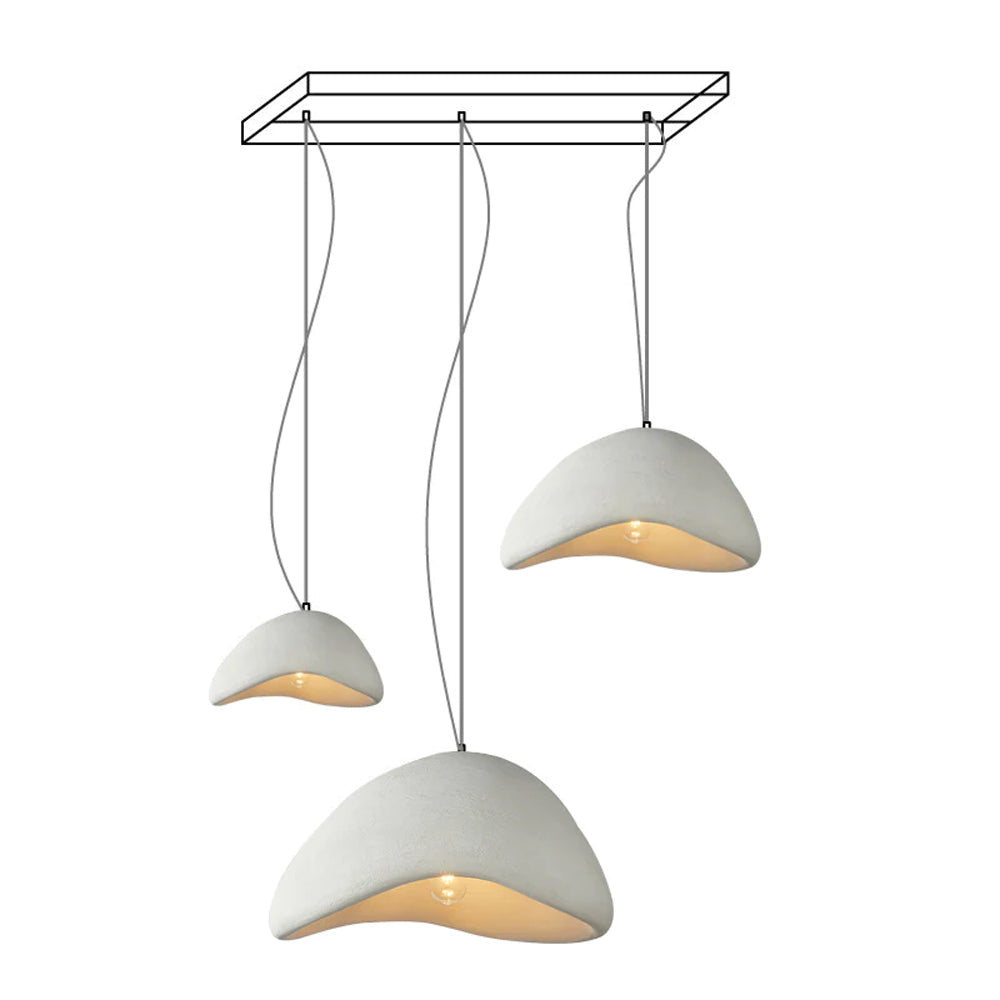 Celeste Cloud Pendant Light - Adjustable Height, Soft Diffused Glow