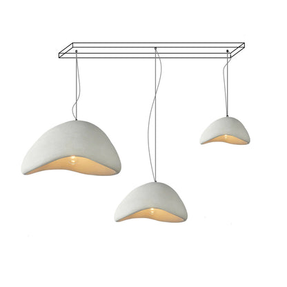 Celeste Cloud Pendant Light - Adjustable Height, Soft Diffused Glow