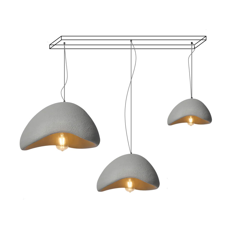 Celeste Cloud Pendant Light - Adjustable Height, Soft Diffused Glow