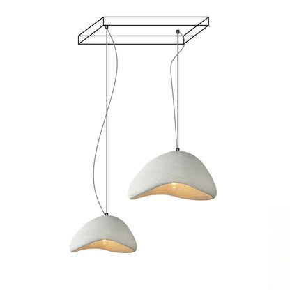 Celeste Cloud Pendant Light - Adjustable Height, Soft Diffused Glow