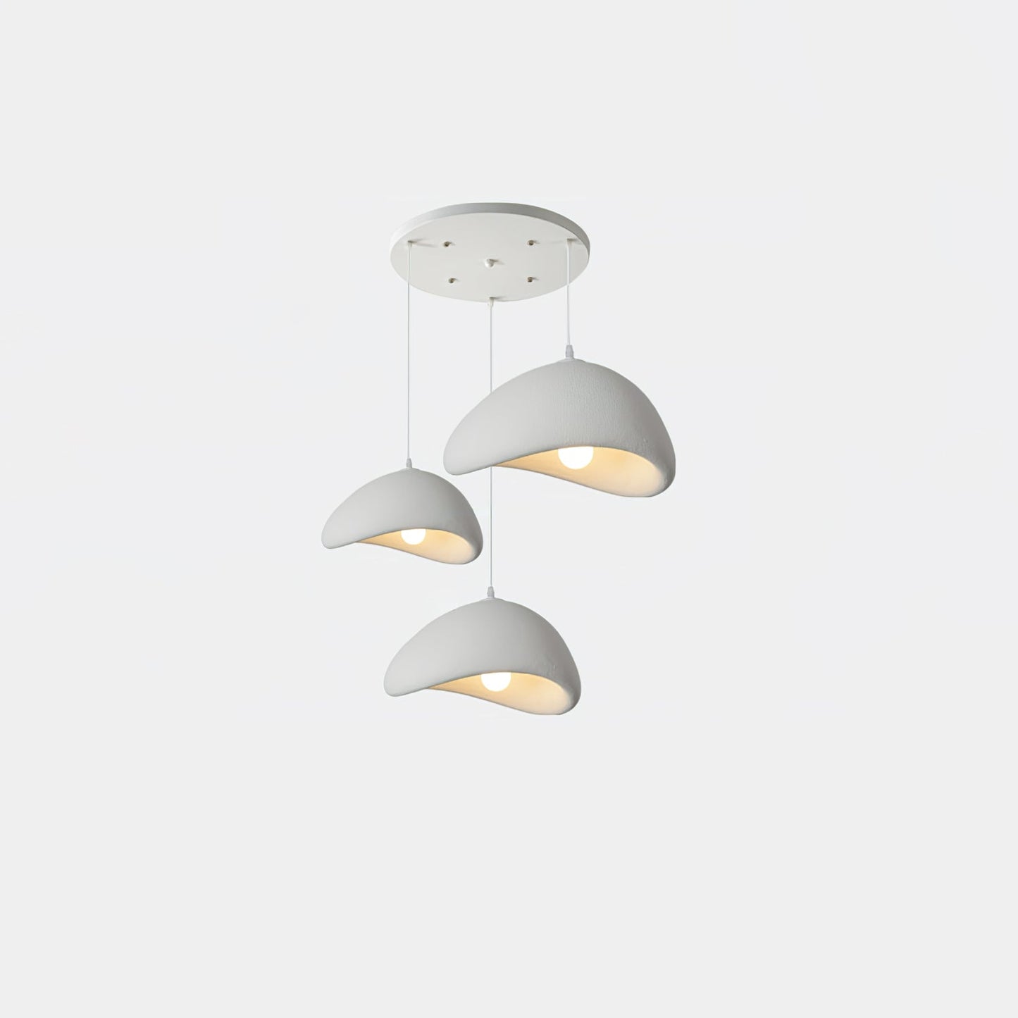 Celeste Cloud Pendant Light - Adjustable Height, Soft Diffused Glow