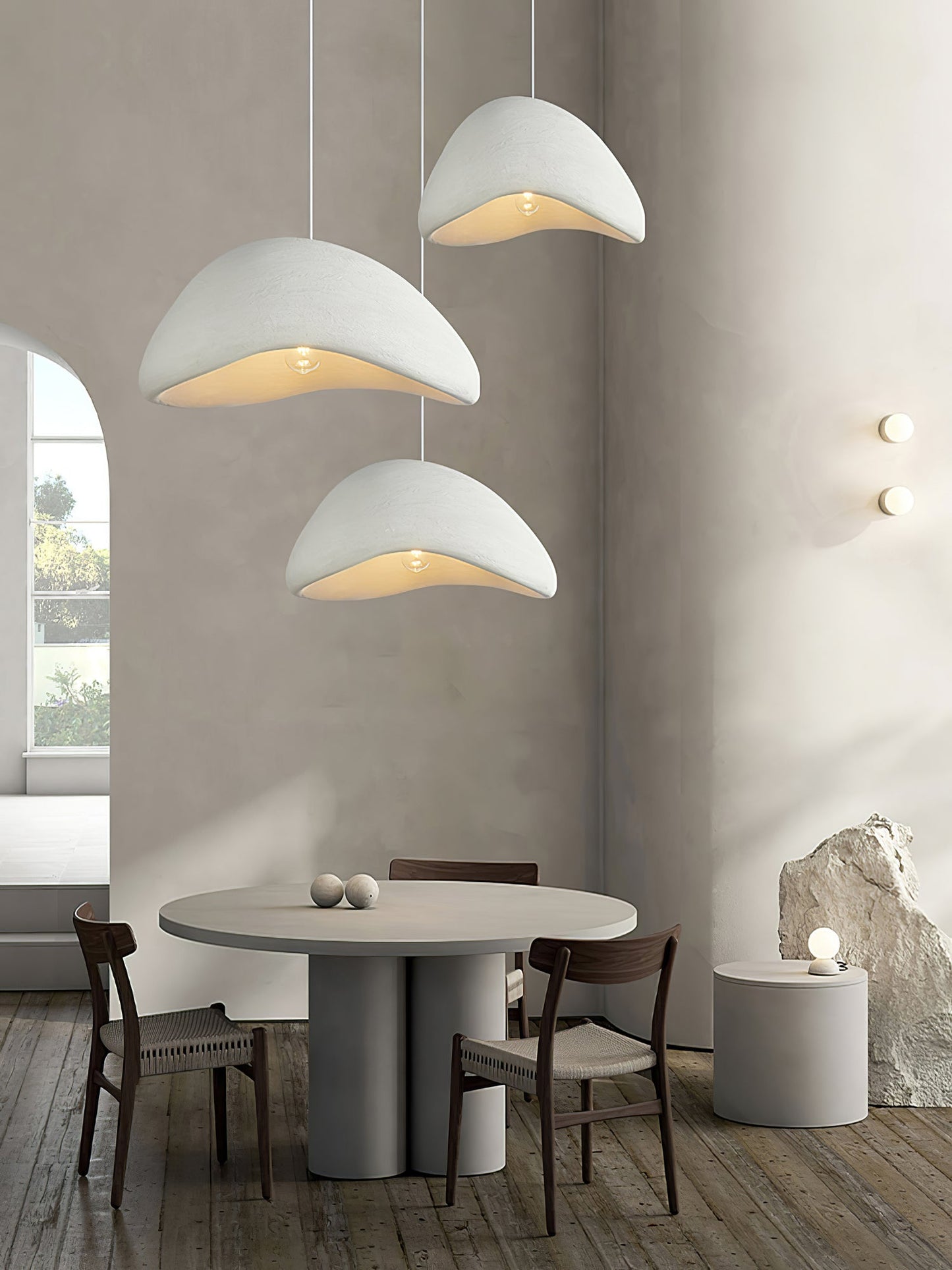 Celeste Cloud Pendant Light - Adjustable Height, Soft Diffused Glow