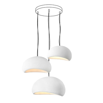 Zenra Wabi-Sabi Organic Chandelier - Eco-Friendly, Adjustable Height
