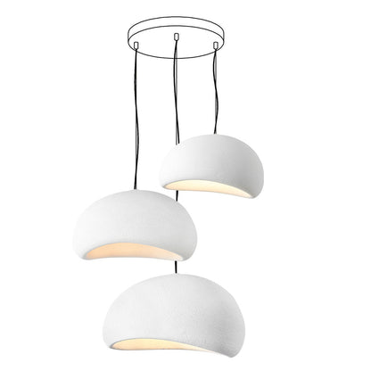 Zenra Wabi-Sabi Organic Chandelier - Eco-Friendly, Adjustable Height