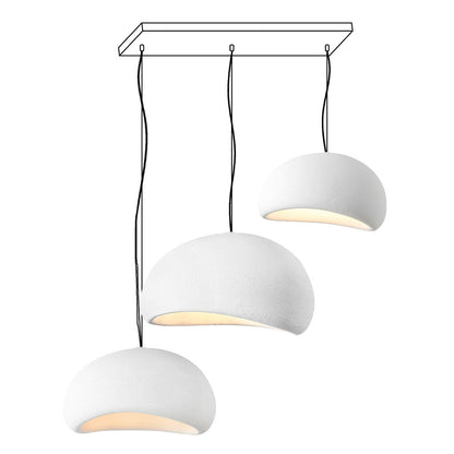 Zenra Wabi-Sabi Organic Chandelier - Eco-Friendly, Adjustable Height