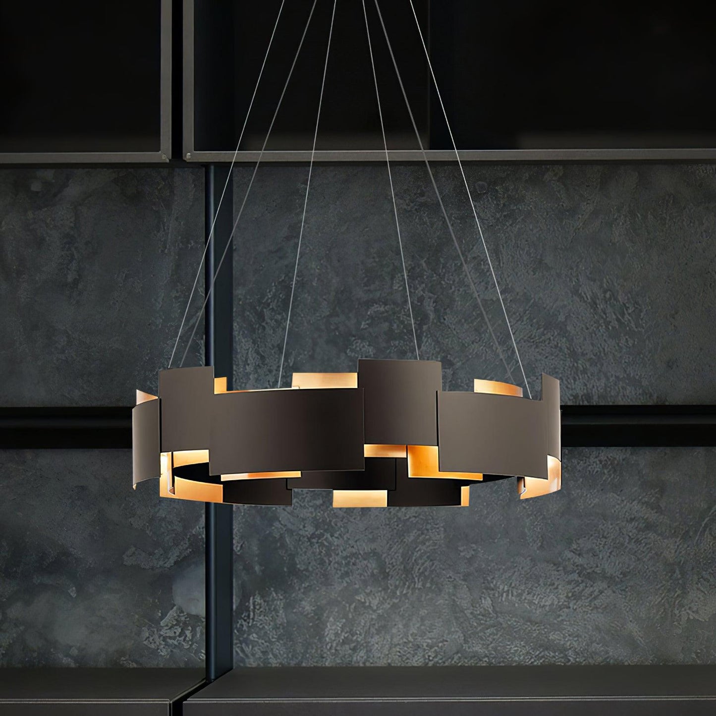 Kichler Oval Chandelier - Elegant Design with Adjustable Height & LED