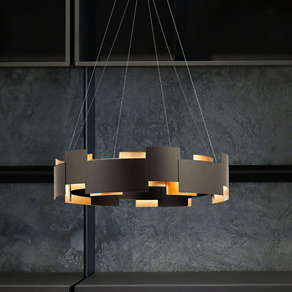 Kichler Oval Chandelier - Elegant Design with Adjustable Height & LED