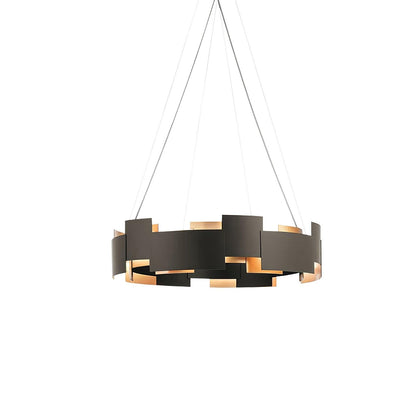Kichler Oval Chandelier - Elegant Design with Adjustable Height & LED