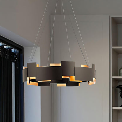 Kichler Oval Chandelier - Elegant Design with Adjustable Height & LED