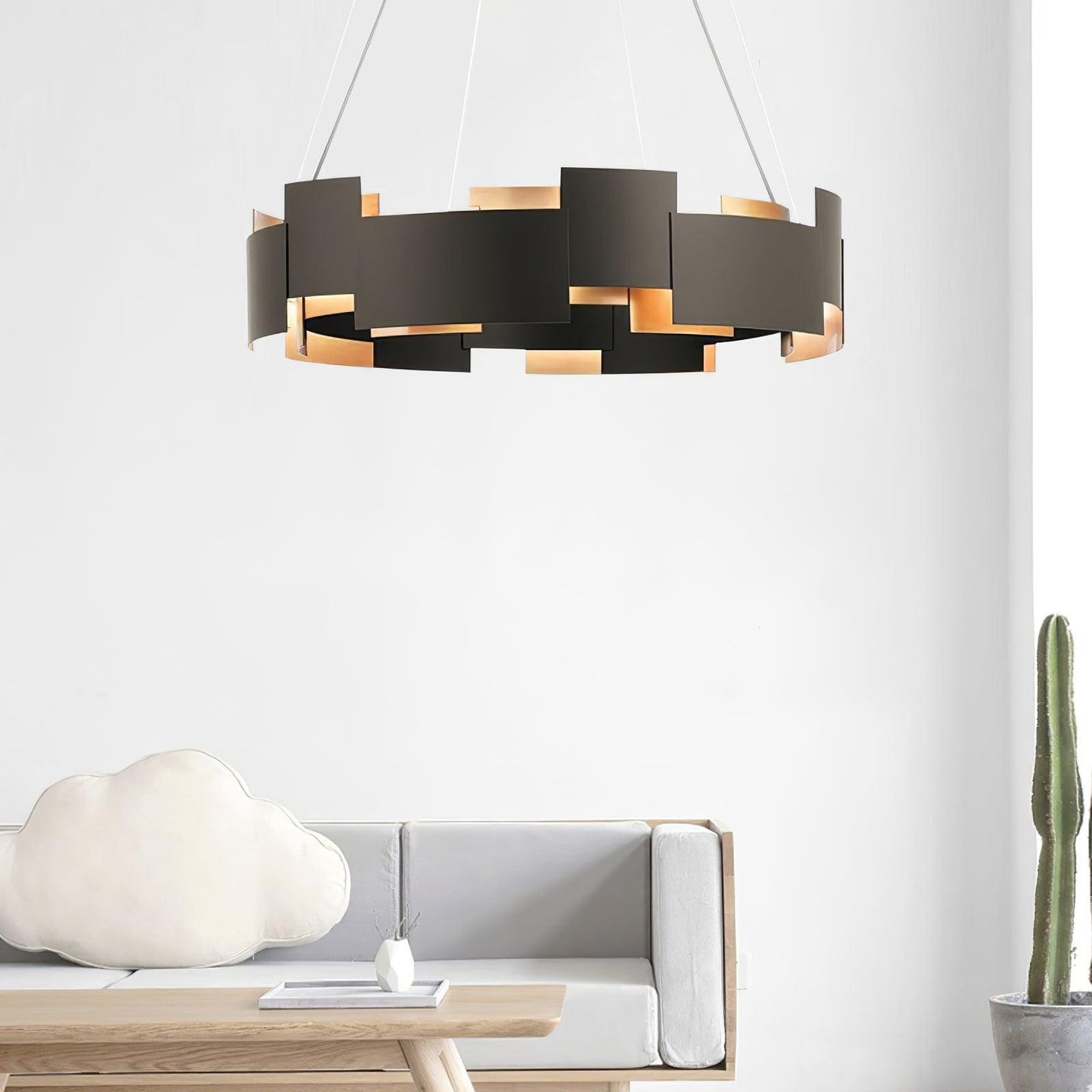 Kichler Oval Chandelier - Elegant Design with Adjustable Height & LED