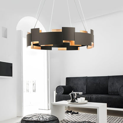 Kichler Oval Chandelier - Elegant Design with Adjustable Height & LED