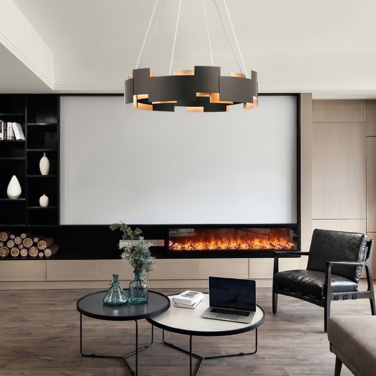 Kichler Oval Chandelier - Elegant Design with Adjustable Height & LED