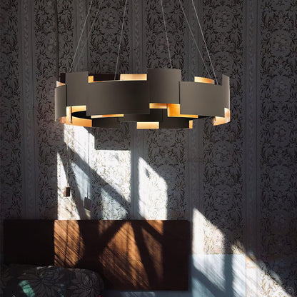 Kichler Oval Chandelier - Elegant Design with Adjustable Height & LED