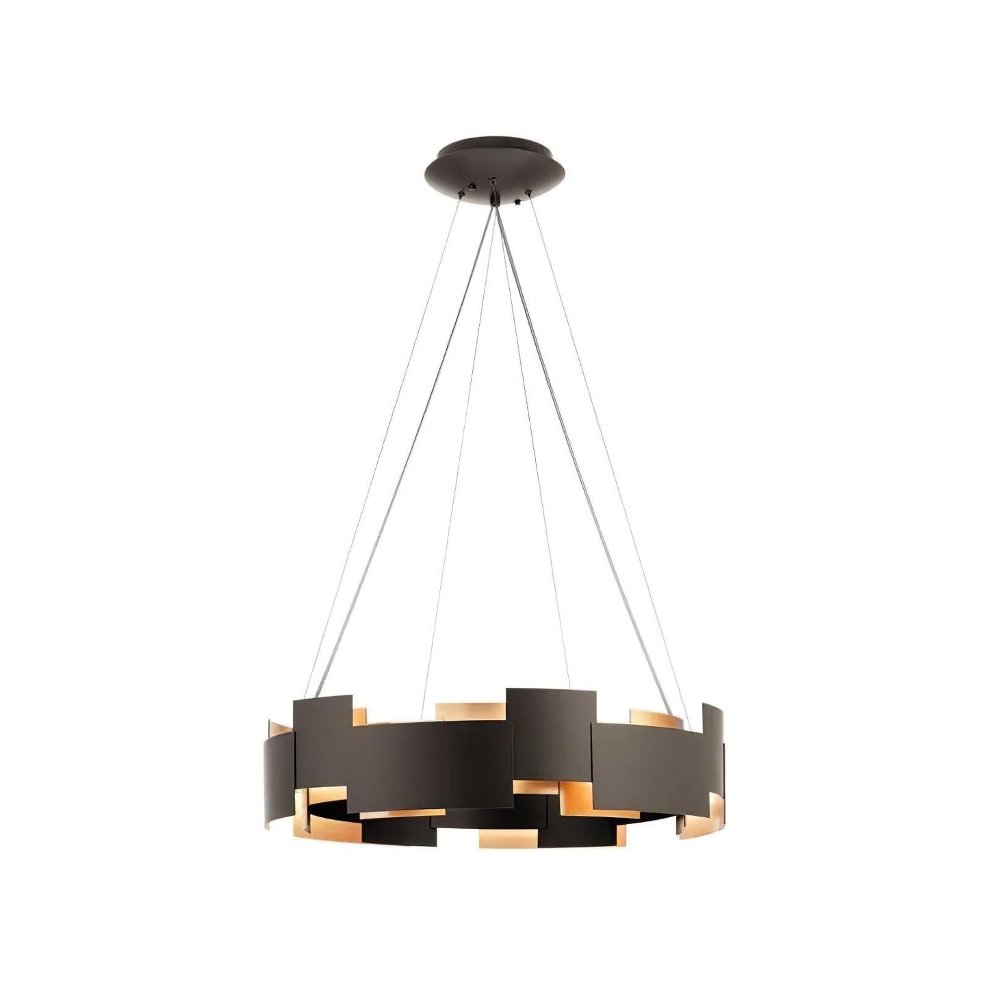 Kichler Oval Chandelier - Elegant Design with Adjustable Height & LED