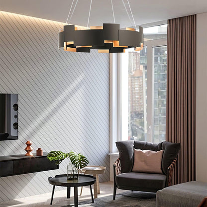 Kichler Oval Chandelier - Elegant Design with Adjustable Height & LED