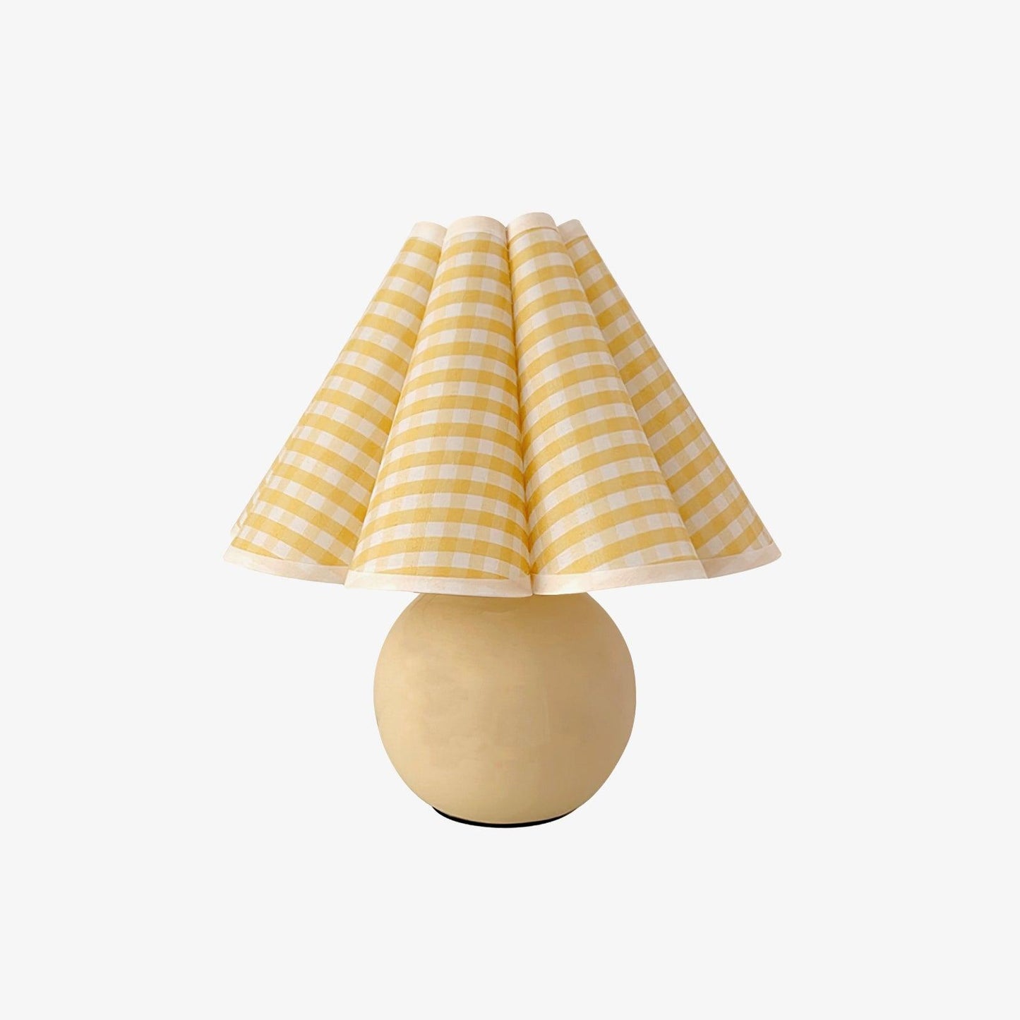 Kicsi Knife Pleat Table Lamp - Elegant Design, Soft Ambient Lighting