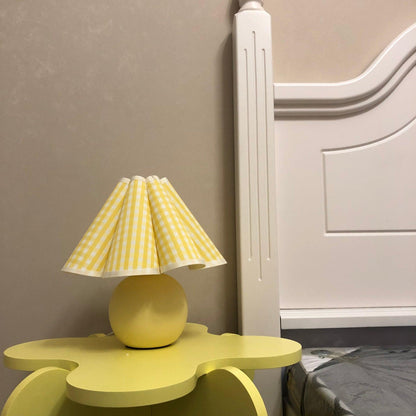 Kicsi Knife Pleat Table Lamp - Elegant Design, Soft Ambient Lighting