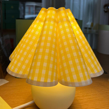 Kicsi Knife Pleat Table Lamp - Elegant Design, Soft Ambient Lighting