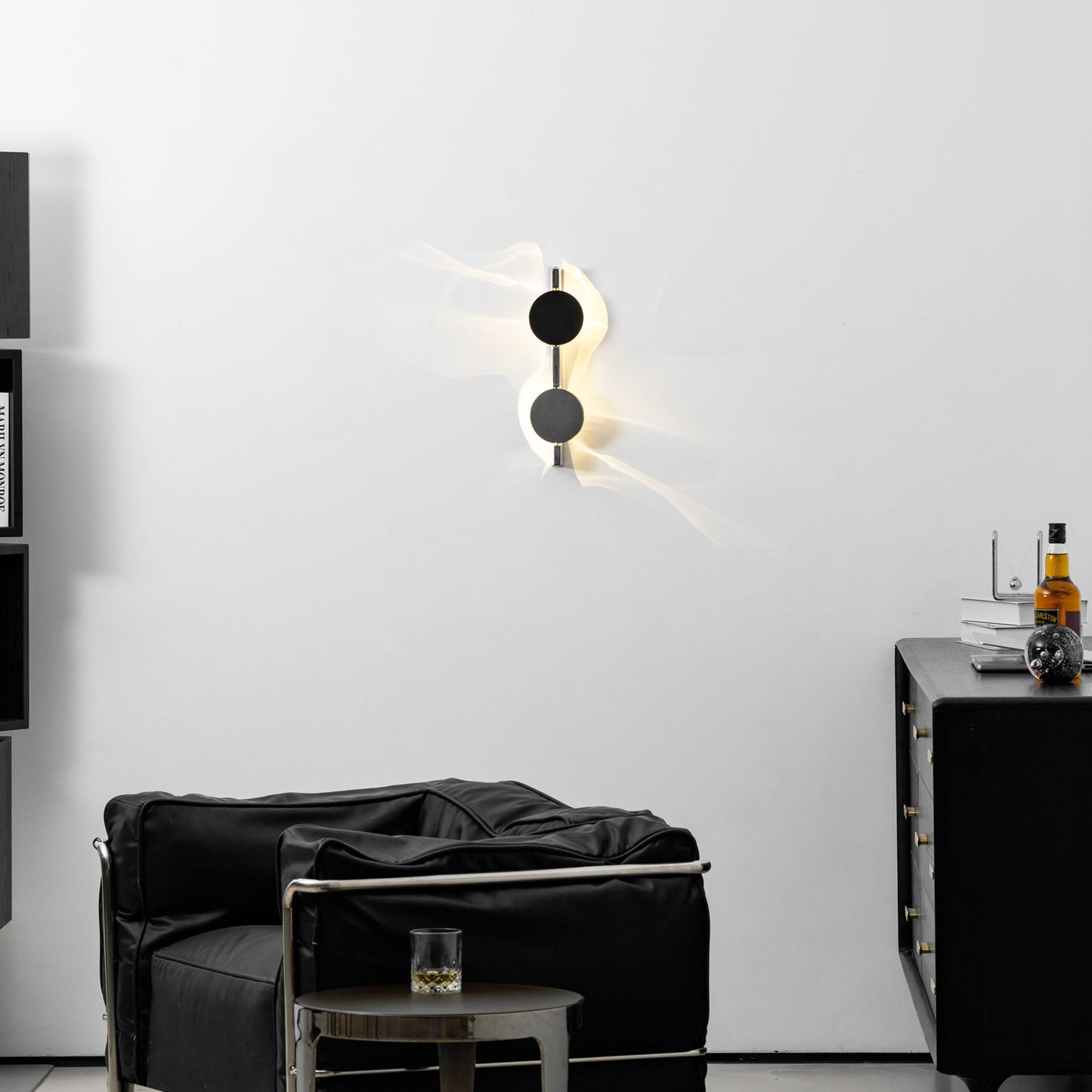 Kinetic Shadow Wall Lamp - Adjustable Lighting & Dynamic Shadow Effect