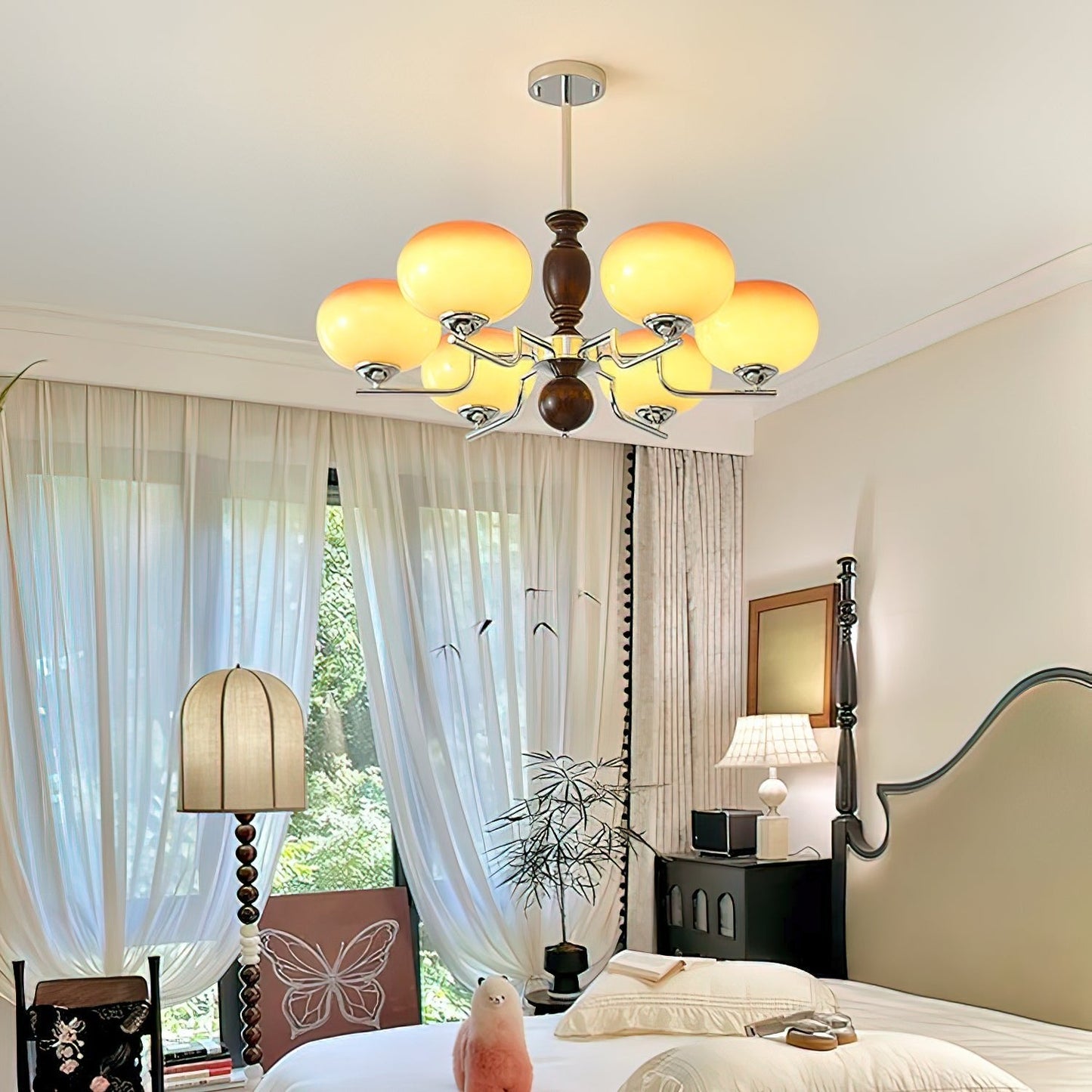 Elegant Kingsley Chandelier - Modern Design with Adjustable Brightness
