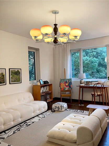 Elegant Kingsley Chandelier - Modern Design with Adjustable Brightness